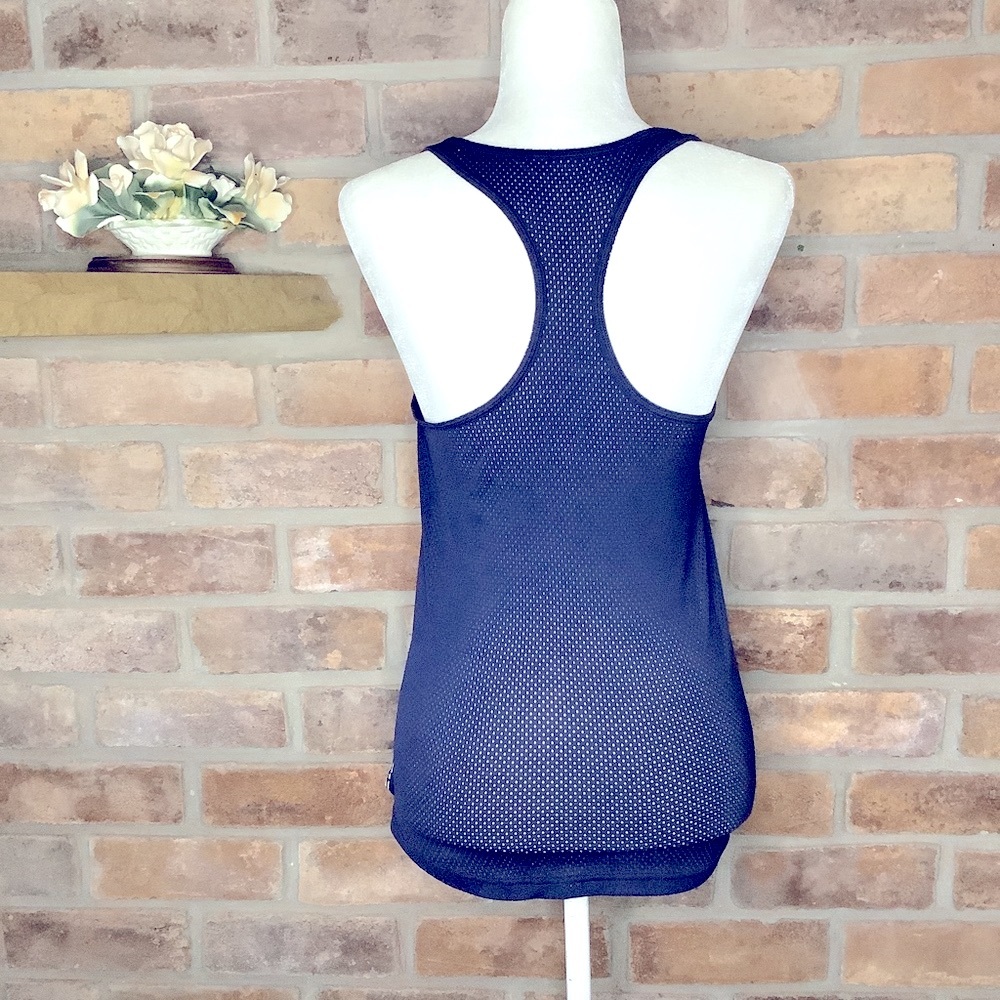 UNDER ARMOUR Penn State Color Block Mesh Racer-Back Tank 105 - Picture 3 of 6